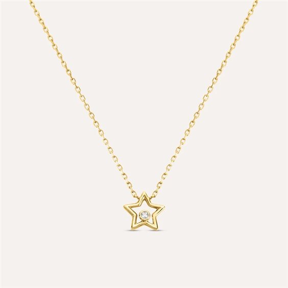 Collana Stroili Oro Bambino in Oro giallo Diamante  Ct 1436847 - 1436847